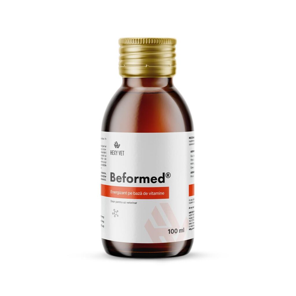 Beformed complex vitamina B energizant pentru caini pisici refacere organism 100 ml
