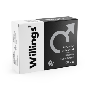 Willings 20 capsule supliment pentru potenta erectie puternica si libido crescut
