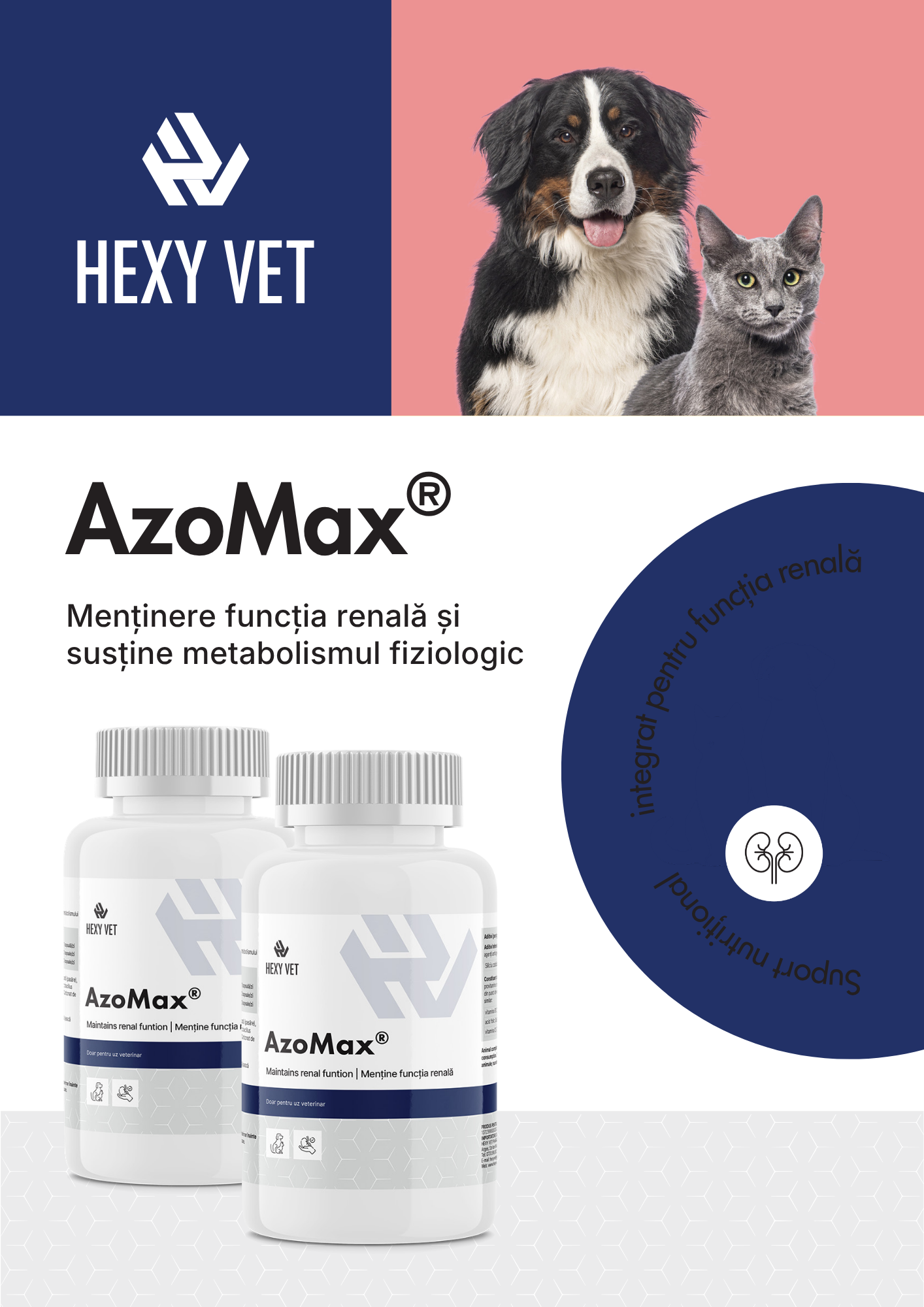 AzoMax brosura beneficii supliment renal alternativa Azovet